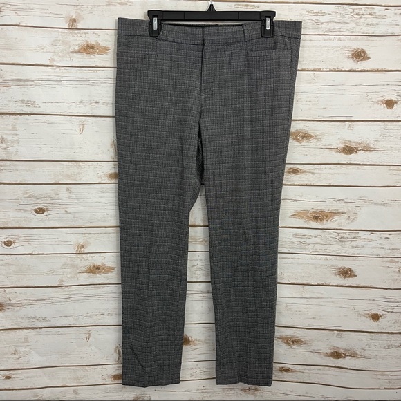 Banana Republic Pants - Banana Republic Gray Crosshatch Sloan Career Pants